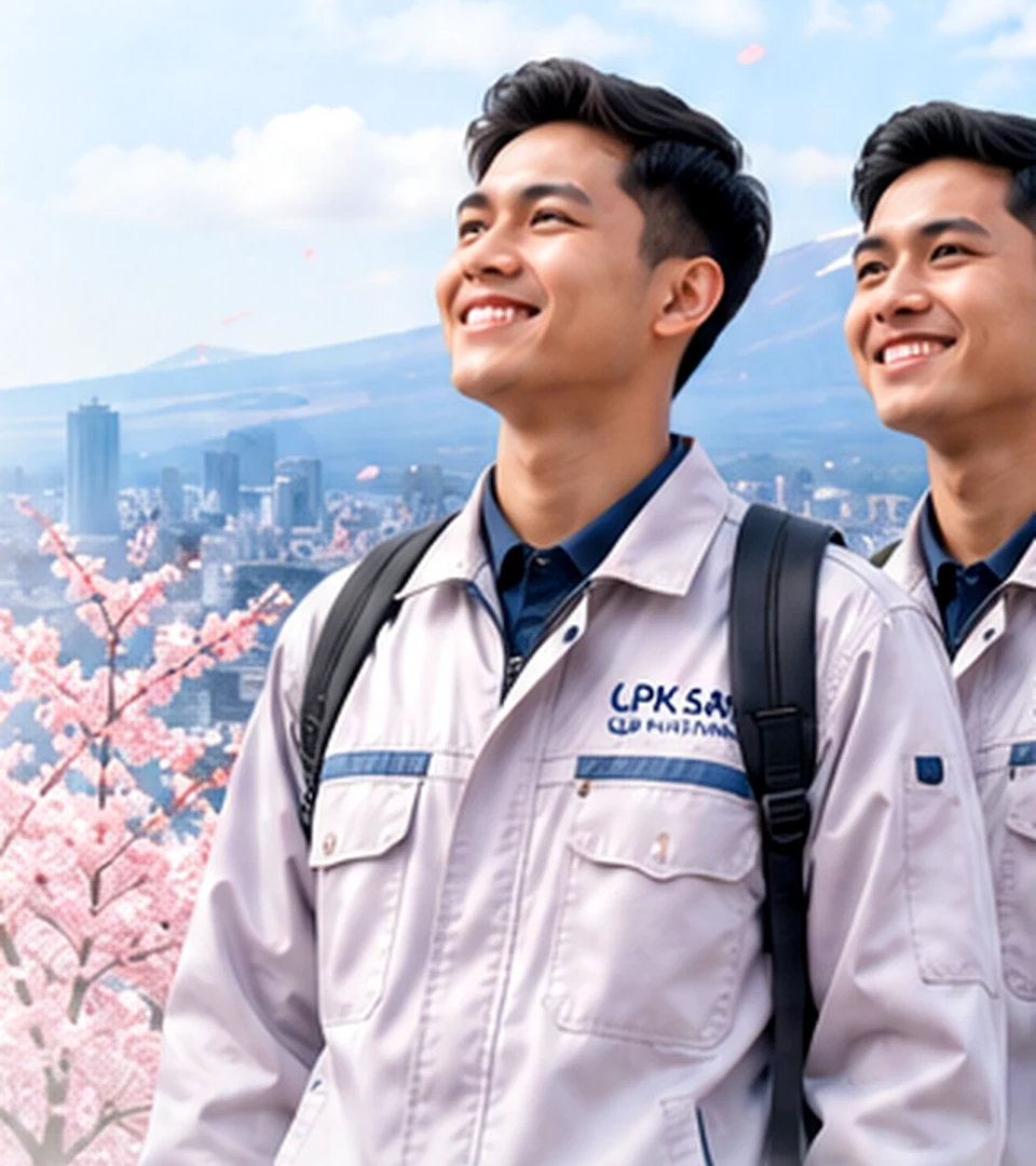 Calon peserta Indonesia mempersiapkan diri menuju Jepang bersama LPK Saitama